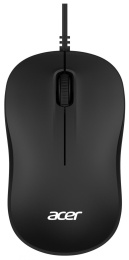 Мышь проводная Acer OMW140, оптическая, USB, 1200dpi, черный [zl.mceee.00l]