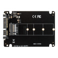 Переходник ExeGate EXE-527 (M.2 B key -> 2.5" SATA, для установки SSD M.2 в отсек 2.5") EX283708RUS