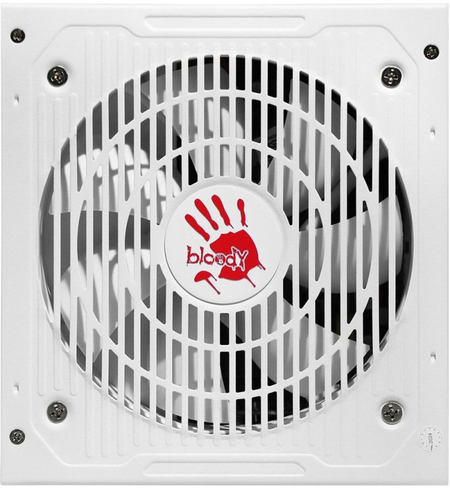 Блок питания BLOODY BD-PS750G, 750Вт, 80 PLUS GOLD, 120мм, белый, retail [bd-ps750g-mw]