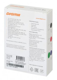 MP3 плеер Digma B4 flash, 8ГБ, синий