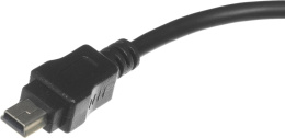 Кабель USB f -mini USB m 0.2м черный (28240523)
