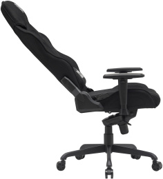 Кресло Cactus CS-CHR-MC04-BBK, ткань, до 150кг, регулируемые 2D подлокотники,  черный