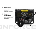 Бензиновый генератор (8 кВт; эл.стартер; ATS, колёса и ручки) Inforce GL 8000 04-03-16
