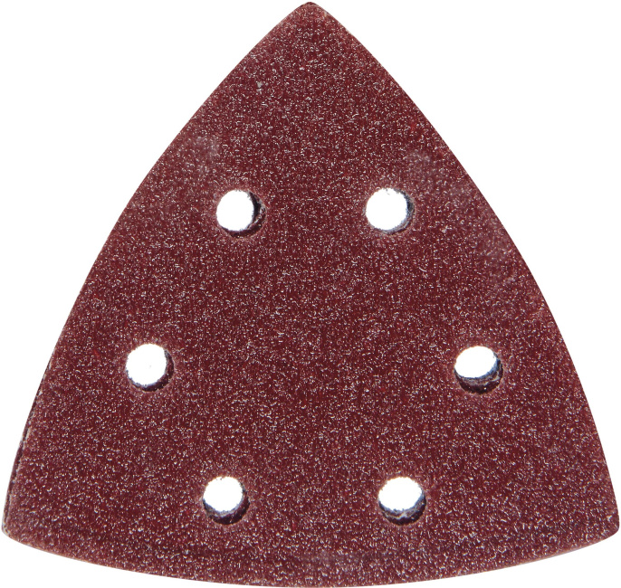Шлифовальная бумага Milwaukee 93мм H&L зерно 180 6шт 48906074 для мультитулов, на липучке, дельтовидный, тип абразива: плавленый глинозем, полуоткрытый, укрепленный синтетической смолой