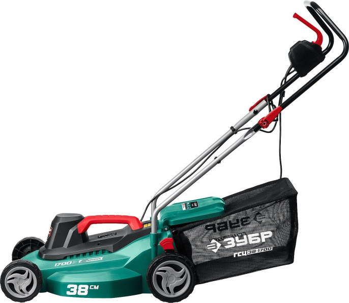 Газонокосилка роторная Зубр ГСЦ-38-1700 1700Вт