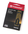 Накопитель SSD 500GB Transcend MTE240S, 3D TLC NAND, M.2 2280, NVME Gen4x4, Графеновый Радиатор TS500GMTE240S