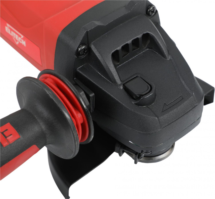 Углошлифовальная машина Elitech МШУ 1415 1400Вт 7500об/мин рез.шпин.:M14 d 150мм 180247