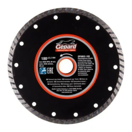Круг алмазный Turbo 180x22 мм Gepard GP0802-180