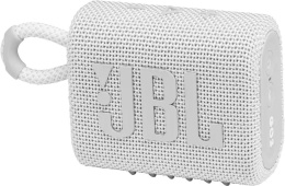 Колонка портативная JBL GO 3, 4.2Вт, белый [jblgo3wht]