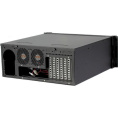 Procase B441-B-0 черный {4U глубина 450мм, внешн 2x5.25, 1x3.5, внутр 7xHDD, MB 12"x9,6", без Б/П PS2}