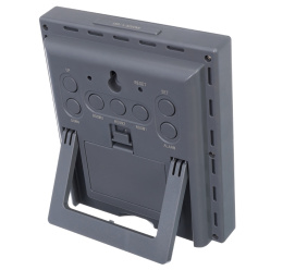 Метеостанция Bresser Temeo Hygro Quadro Prestige с тремя датчиками, серая 78586