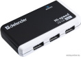Разветвитель USB Defender Quadro Infix, USB2.0, 1in - 4out, 83504