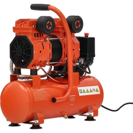 Безмасляный малошумный компрессор (9 л; 8 бар; 195 л/мин) Gigant GSWK-9/1400