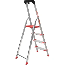 Стремянка Gigant анодированные боковины, 4 ступени, PROFI AAA-07