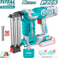 Пистолет гвоздезабивной аккумуляторный TOTAL TCBNLI5005
