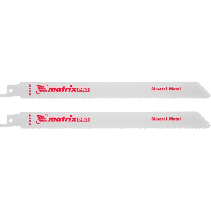 Полотна по металлу для сабельной пилы MATRIX S1122EF 200x1,4 мм 2 шт. 782010