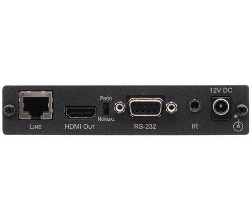 Приемник HDMI, RS-232 и ИК по витой паре HDBaseT; до 70 м, поддержка 4К60 4:2:0/ 4K60 4:2:0 HDMI HDCP 2.2 Receiver with RS–232 & IR over Long–Reach HDBaseT (TP-580R)