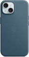 Чехол клип-кейс Apple FineWoven Case, Pacific Blue, для Apple iPhone 15 [mt3g3fe/a]