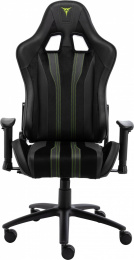 Кресло игровое Zone 51 Gravity экокожа/ткань с подголов. крестов. сталь (Z51-GRV-B)