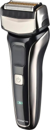 Бритва сетчатая Polaris PMF 1013RC реж.эл.:3 питан.:элек.сеть/аккум. черный/серебристый