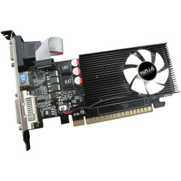 Видеокарта Ninja Sinotex Ninja GT610 LP 48SP 2GB DDR3 64bit VGA DVI HDMI RTL {50} NK61NP023F