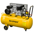 Воздушный компрессор SKIPER IBL3100 до 395л/мин, 8атм, 100л, 230В, 2.2кВт, итальянский тип (SIBL3100.00)