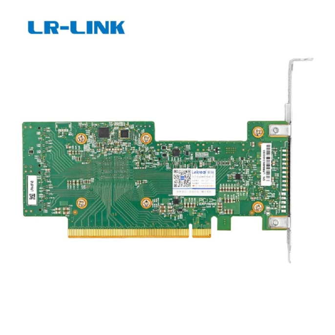Lr-Link LRNV9F48 PCle4.0 x16 4*SFF-8654 8i NVMe Switch Adapter