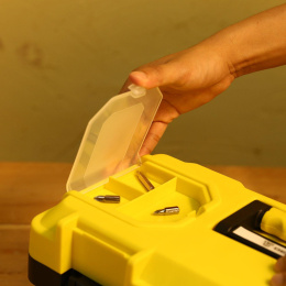 Ящик для инструментов Deko DKTB27 1отд. 6карм. желтый/черный 065-0832