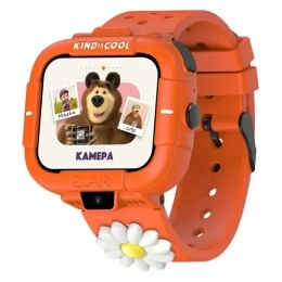Смарт-часы ELARI Маша и Медведь, 1.76", с SIM, оранжевый