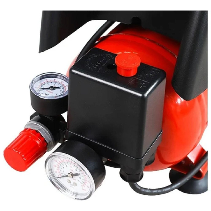 FUBAG SERVICE MASTER KIT Компрессор+набор из 6 предметов [646031/8213790KOA604 8213790KOA542 /6460] Ресивер, л 6 Производит., л/мин 180 Давление, бар 8 Мощность, кВт1.1 Напряжение, В 220 Вес, кг 12