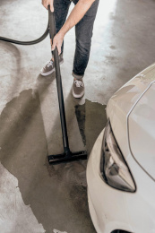 Строительный пылесос Karcher WD 3 V-17/4/20 1000Вт уборка: сухая/влажная желтый (1.628-130.0)
