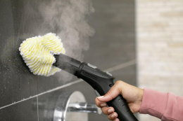 Пароочиститель напольный Karcher EasyFix SC 4 2000Вт белый