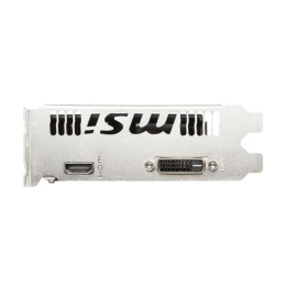 Видеокарта/ VGA MSI NVIDIA GeForce GT 1030 AERO ITX 4GD4 OC 4GB, DDR4/64-bit, PCIe 3.0, 1xHDMI 2.0, 1xDVI-D, 2-slot