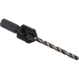 Сверло пилотное 3.17 мм с зенкером для шурупов 5 мм, размер №10 Gigant GT-063