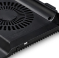 Подставка для ноутбука DeepCool N8, 17", 380х278х55 мм, 3хUSB, вентиляторы 2 х 140 мм, 1244г, черный [dp-n24n-n8bk]
