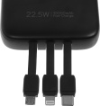 Мобильный аккумулятор Romoss PHC10 10000mAh 22.5W 3A USB-A/USB-C черный