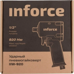 Ударный пневмогайковерт (920 Нм; 1/2") Inforce IIW-920