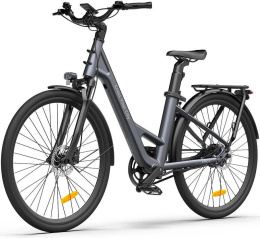 Электровелосипед ADO Electric Bicycle A28 Lite серый 28"x1,75"/500Вт/42Нм/36Вх9,6Ач/30км/ч/50км/аморт. вилка/ременной привод/IPX5/120кг
