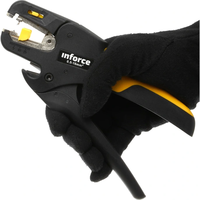 Инструмент для снятия кабельной изоляции Inforce 0,5-16 мм2 06-19-15
