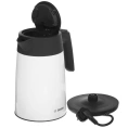 Электрочайник Bosch TWK7L461 2400 Вт, объем 1.7 л, материал корпуса: металл/пластик, материал колбы: нержавеющая сталь, с возможностью вращения на 360°, механическое управление