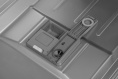 Встраиваемая посудомоечная машина Gorenje GV522E10S,  узкая, ширина 44.8см, полновстраиваемая, загрузка 9 комплектов