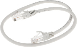 Патч-корд Premier 5-970 0.5 UTP 4 пары cat.5E CCA molded 0.5м серый RJ-45 m -RJ-45 m