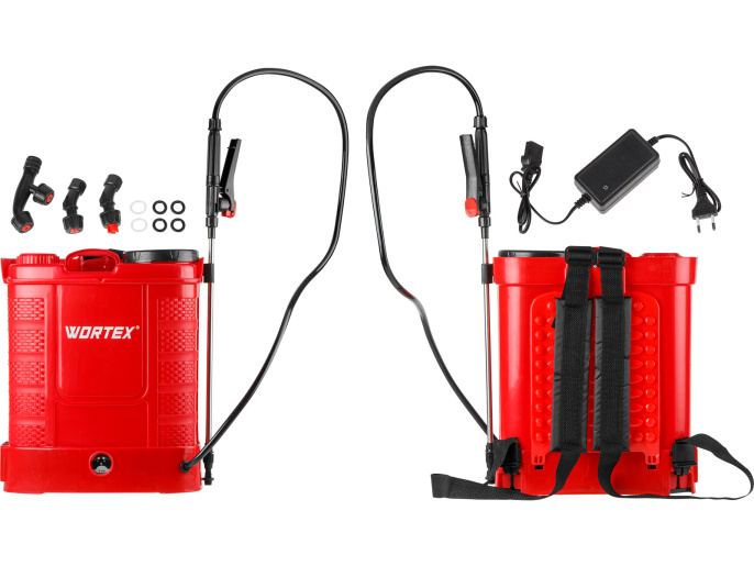 Аккум. опрыскиватель WORTEX KS 1280 в кор. 12В, 1 акк., 8 Ач, 12 л 1334462