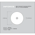 Диск отрезной по металлу OptiLine (230x2.0x22.2 мм) Inforce INB23020