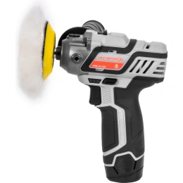 Полировальная машина Интерскол АПМ-76/12Э,  аккумуляторная, с 2 АКБ [806.2.2.70]