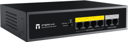 Коммутатор Netis ST106PDI-2-43 L2 6x100Мбит/с 4PoE 43W неуправляемый