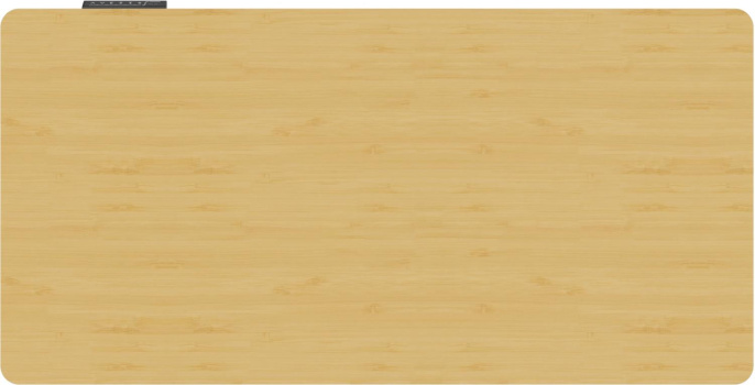 Стол компьютерный Cactus CS-ED-WTBAM, с регулировкой высоты, электропривод, бамбук, бежевый