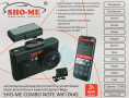 Видеорегистратор с радар-детектором Sho-Me Combo Note WiFi DUO, GPS, ГЛОНАСС
