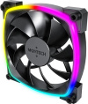 Вентилятор MONTECH AX120 120мм, 4-pin, 1600об/мин, 27 дБ, ARGB, черный, Ret [ax120 pwm black]