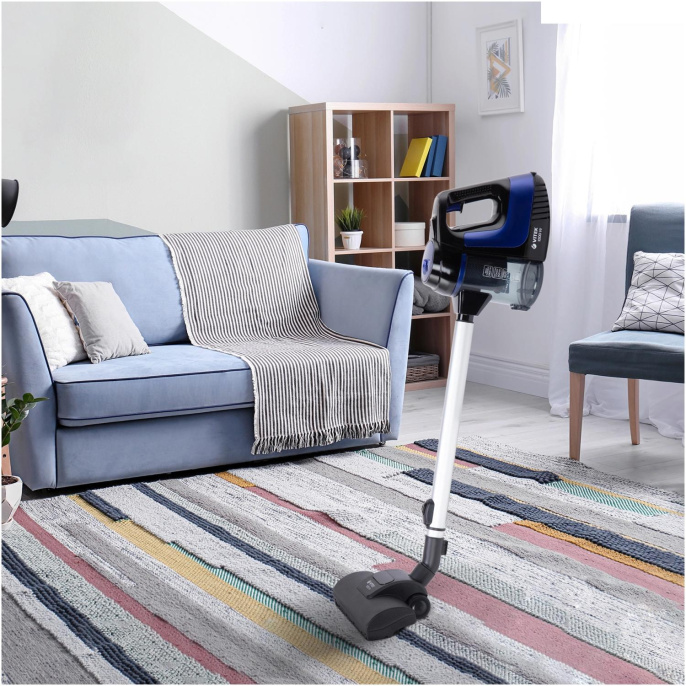 Ручной пылесос handstick Vitek VT-8126, 600Вт, темно-синий